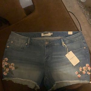 Torrid jean shorts